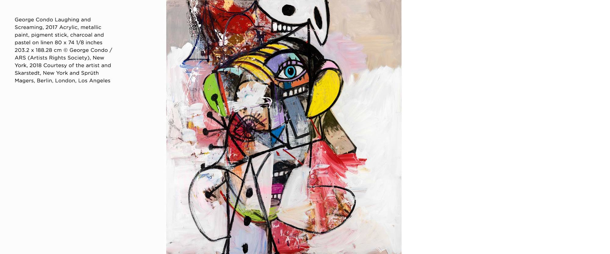 Expanded Portrait Compositions by George Condo