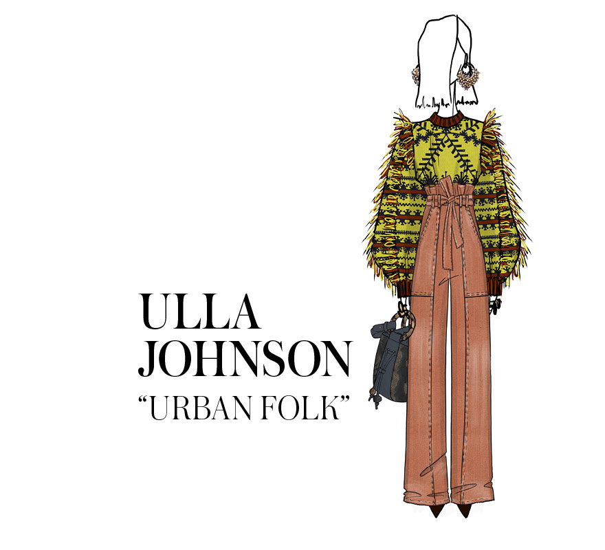 Ulla Johnson Fall/ Winter 2019 collection at Moda Operandi