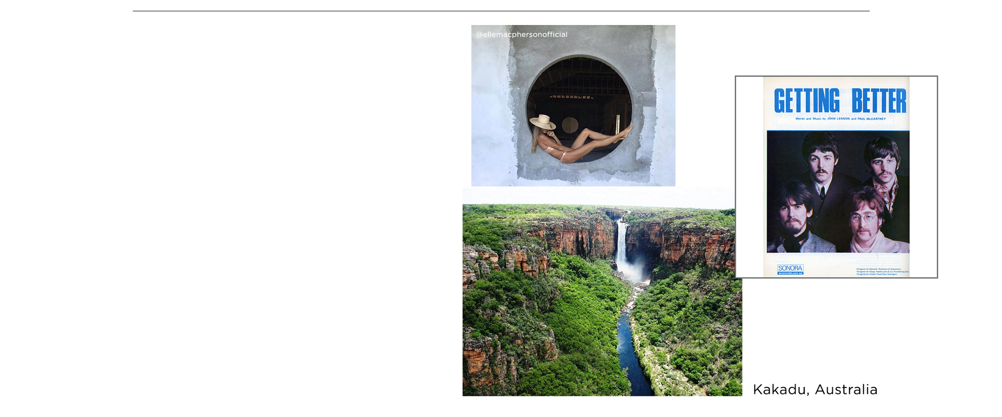 Elle Macperson The Body, Kakadu, Australia
